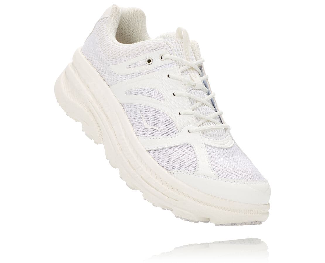 Hoka One One All Gender Hoka X Eg Bondi B Philippines - Womens Road Running Shoes - White | XG857906